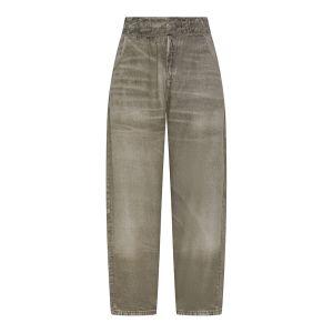 DEHA Denim-Print Balloon Pants Donna Nero Nero