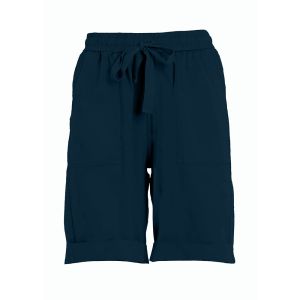 DEHA Poplin Bermuda Donna Blu Blu