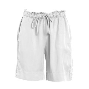 DEHA Tencel Shorts Donna Bianco Bianco