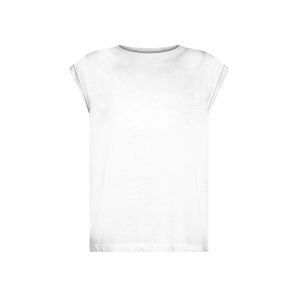 DEHA Fade Effect T-Shirt Donna Bianco Bianco