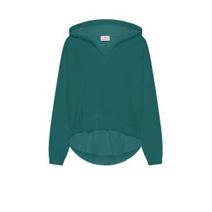 DEHA Parachute Trim Hoodie Donna Verde Verde