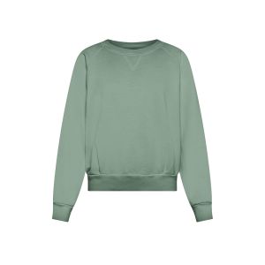 DEHA Fade Effect Crew Neck Maglia Donna Verde Verde