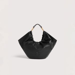 Borsa coccinelle handbag smooth leather da donna Nero
