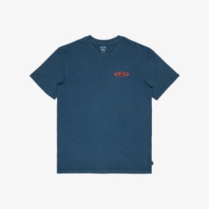 Billabong T-shirt uomo – Stile casual surfwear e comfort quotidiano Blu