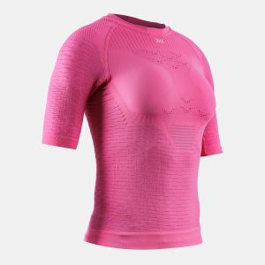 X-Bionic Effektor Run Short Sleeve Shirt Donna Rosa