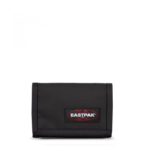 Eastpak Crew Single Portafoglio a Tre Ante con Scomparti Multipli Nero