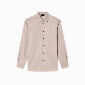 Emporio Armani - Camicia da Uomo Beige