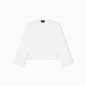 Emporio Armani - Camicia da Donna Bianco