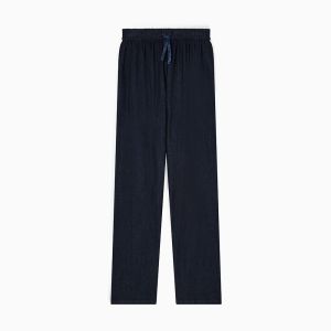 Emporio Armani - Pantaloni da Donna Blu