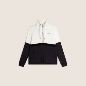 FELPA ZIP nero