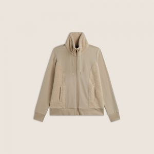 FELPA ZIP beige