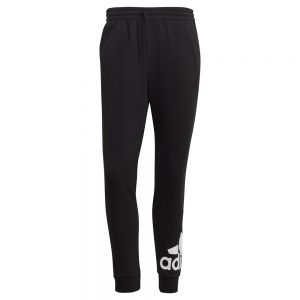 PANTALONI ESSENTIALS FRENCH TERRY TAPERED Nero