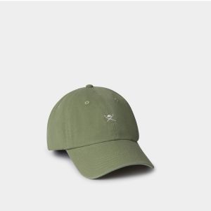 Cappellino Hackett London Da Uomo Washed Brolly Cap Verde