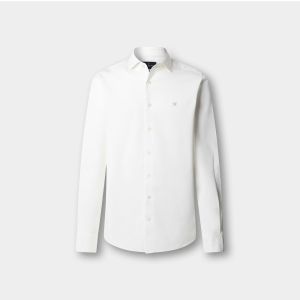 Camicia Hackett London Da Uomo Ess Stretch Pop Bianco