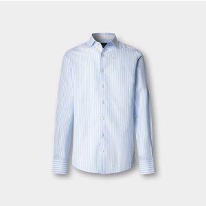 Camicia Hackett London Da Uomo Butcher Stripe Eng Str Blu