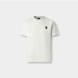 T-Shirt Hackett London Da Uomo Heritage Badge Tee Bianco