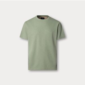 Maglia Hackett London Da Uomo Swim Rose Cott Linen T Verde