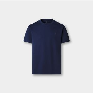 T-Shirt Hackett London Da Uomo Ss Logo Tee Blu