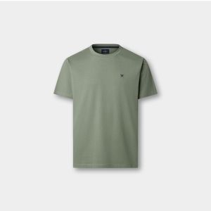 T-Shirt Hackett London Da Uomo Ss Logo Tee Verde