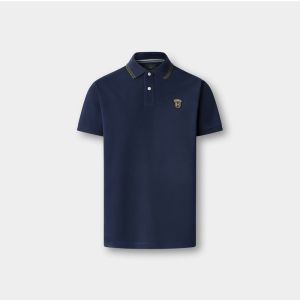 Polo Hackett London Da Uomo Heritage Badge Polo Blu