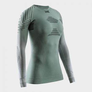 X-BIONIC® INVENT FX SHIRT LS verde-grigio-bianco