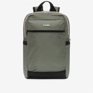 K-Way Laon – Zaino in Nylon Ripstop Impermeabile Verde