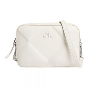 RE-LOCK QUILT CAMERA BAG Bianco