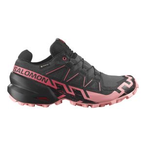 Salomon Speedcross 6 GORE-TEX – Scarpa da Trail Running Impermeabile Nero-Rosa