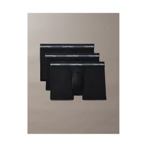 Intimo calvin klein underwear trunk 3pk da uomo Nero