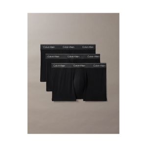 Intimo calvin klein underwear trunk 3pk da uomo Nero