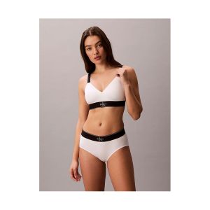 Intimo calvin klein underwear lightly lined bralette da donna Bianco