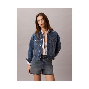 Giacca Calvin Klein Donna Trucker Basset B Blu
