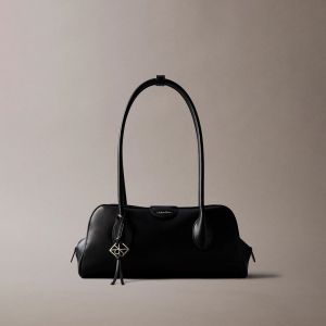 Borsa a spalla Emblem Trio Calvin Klein Nero