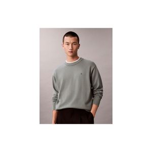 Maglioncino Calvin Klein Uomo Cotton Relaxed Verde