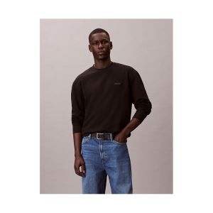 Felpa Calvin Klein Uomo 350Terry Logo Nero