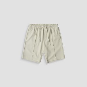 Pantaloni Corti Antony Morato Uomo Regular Fit in Cotone Interlock con Tasche Beige