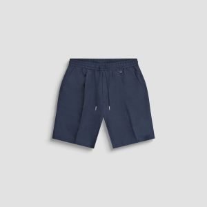Antony Morato super short uomo Neil regular fit in lino e viscosa Blu