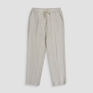 Antony Morato pantaloni uomo Elliot relaxed fit in lino e viscosa Beige