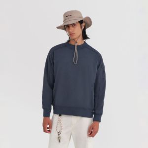 Felpa Murphy&Nye Washer | Felpa Uomo Cotone M&N Blu