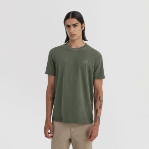 T-Shirt Murphy&Nye Tug 4 | Maglietta Girocollo Uomo in Cotone Verde