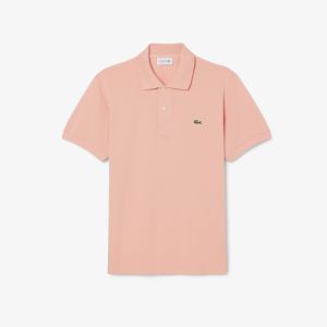 Polo Lacoste L.12.12 LIGHT classic fit in piqué leggero da uomo Rosa