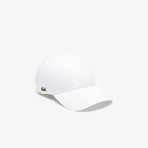 Cappellino in twill di cotone Bianco