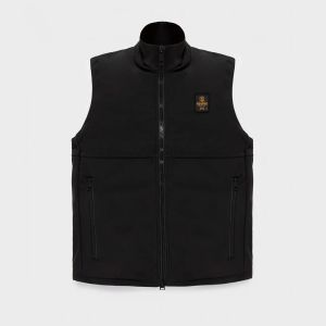 RefrigiWear Eric Vest Uomo Gilet Nero