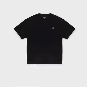 RefrigiWear Dublin T-Shirt Uomo In Cotone Nero