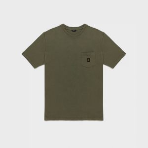 RefrigiWear Sherman T-Shirt Uomo In Cotone Verde