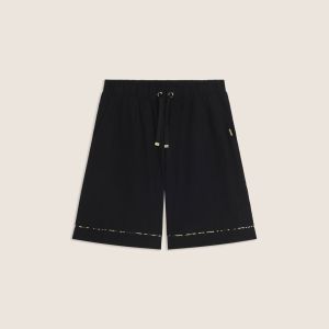 Freddy Pantalone Bermuda Donna Nero Nero