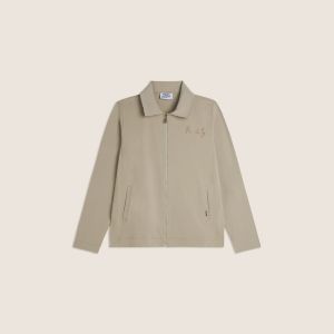 Freddy Felpa con Zip Donna Beige Beige