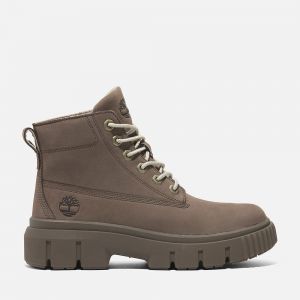 GREYFIELD MID LACE UP BOOT MEDIUM BROWN NUBUCK Cuoio