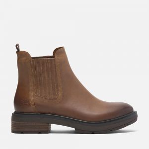 BRIMFIELD MID CHELSEA BOOT MEDIUM BROWN FULL GRAIN Cuoio