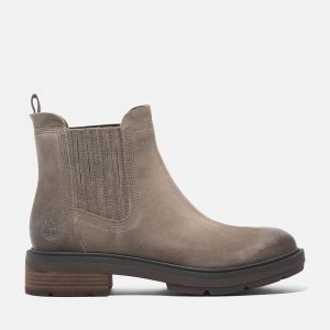 BRIMFIELD MID CHELSEA BOOT MEDIUM BROWN SUEDE Cuoio